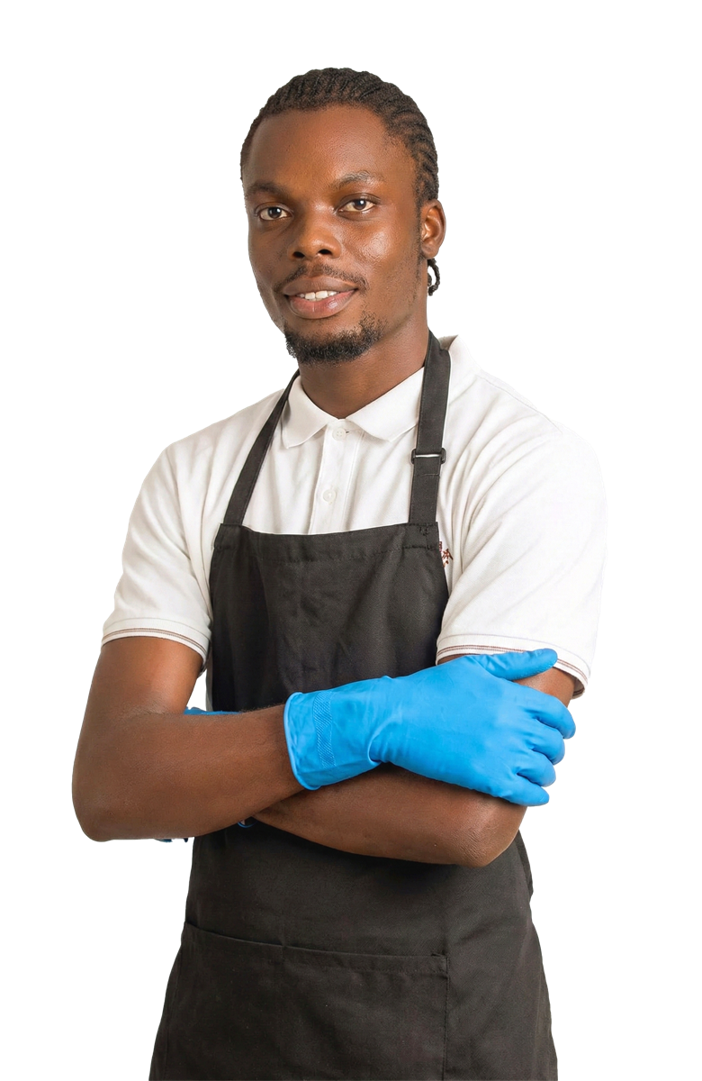 Ernest Ogbeide, founder of Sterling Cleaning Company