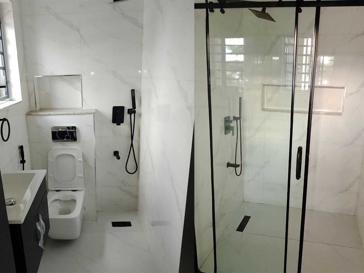 Bathroom restored to a spotless shine — Sterling Cleaning, Abuja